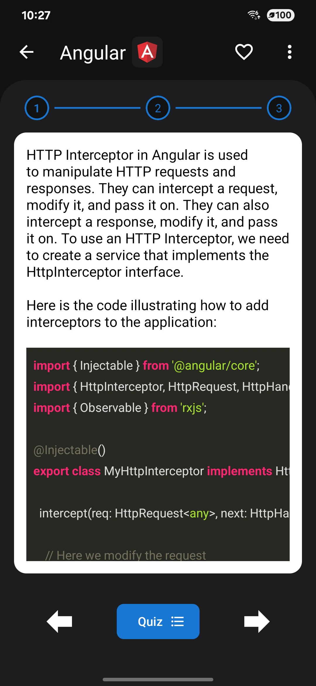 IT Flashcards App Screenshot 3